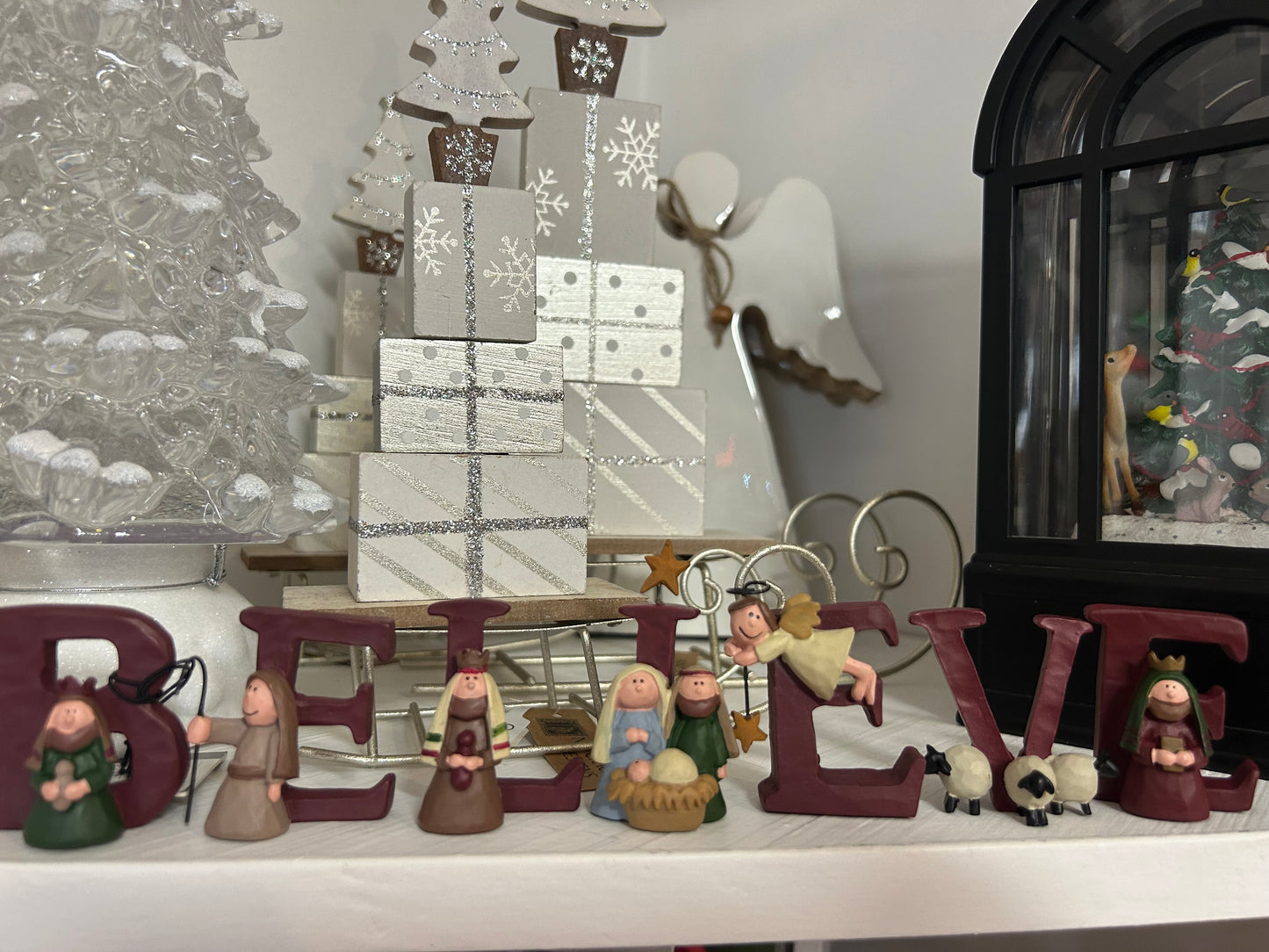 Believe Nativity Set