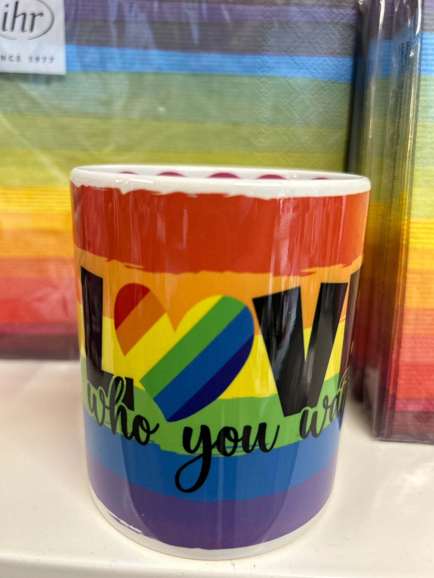 Pride Mug, Love Who You Want