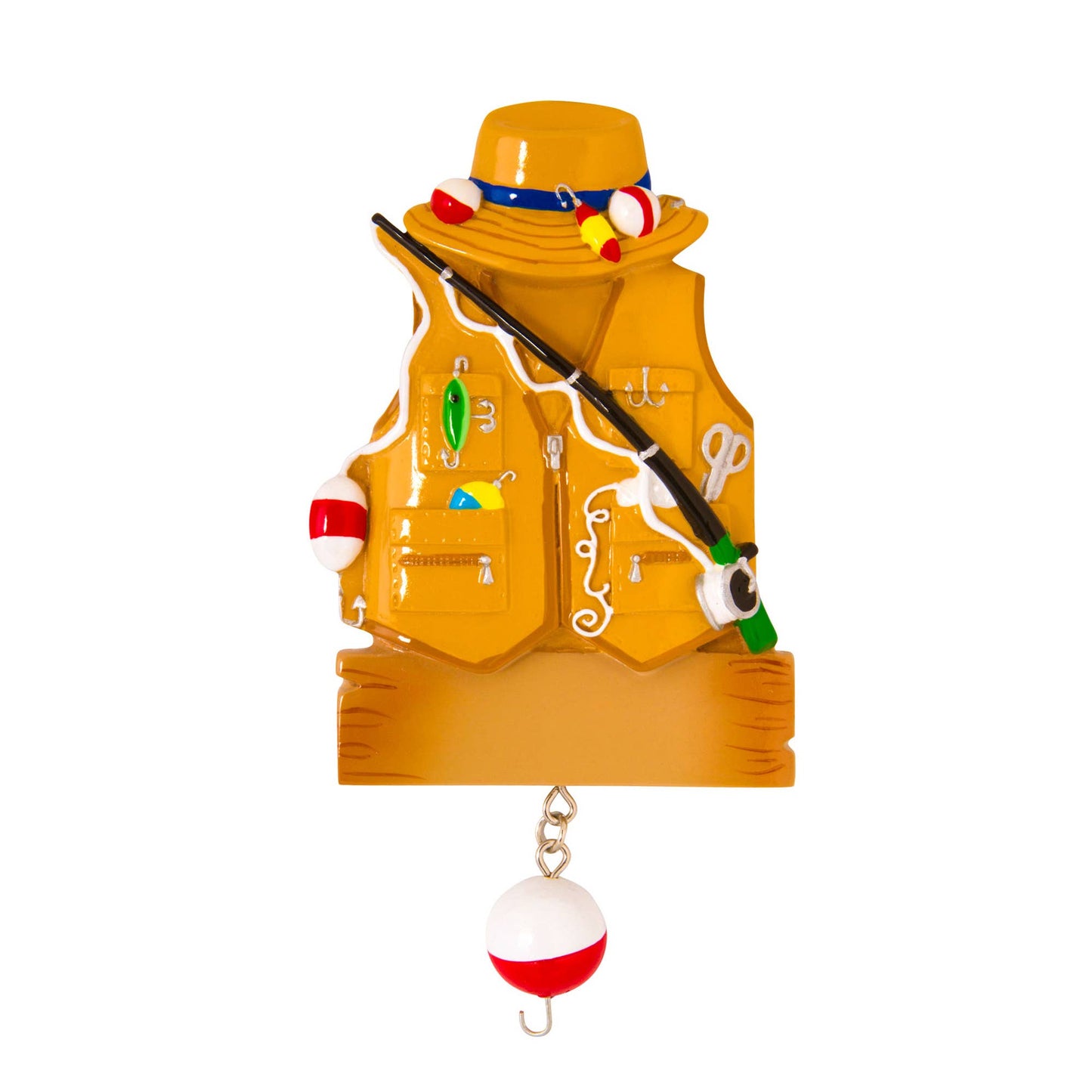 Personalized Fishing Ornament