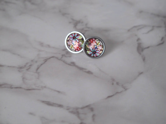 Soft blossom  Stud  Earrings 10mm