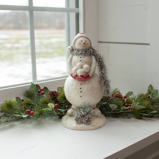 5" SNOWGRANDMA W/ SNOWBALL OFFERING