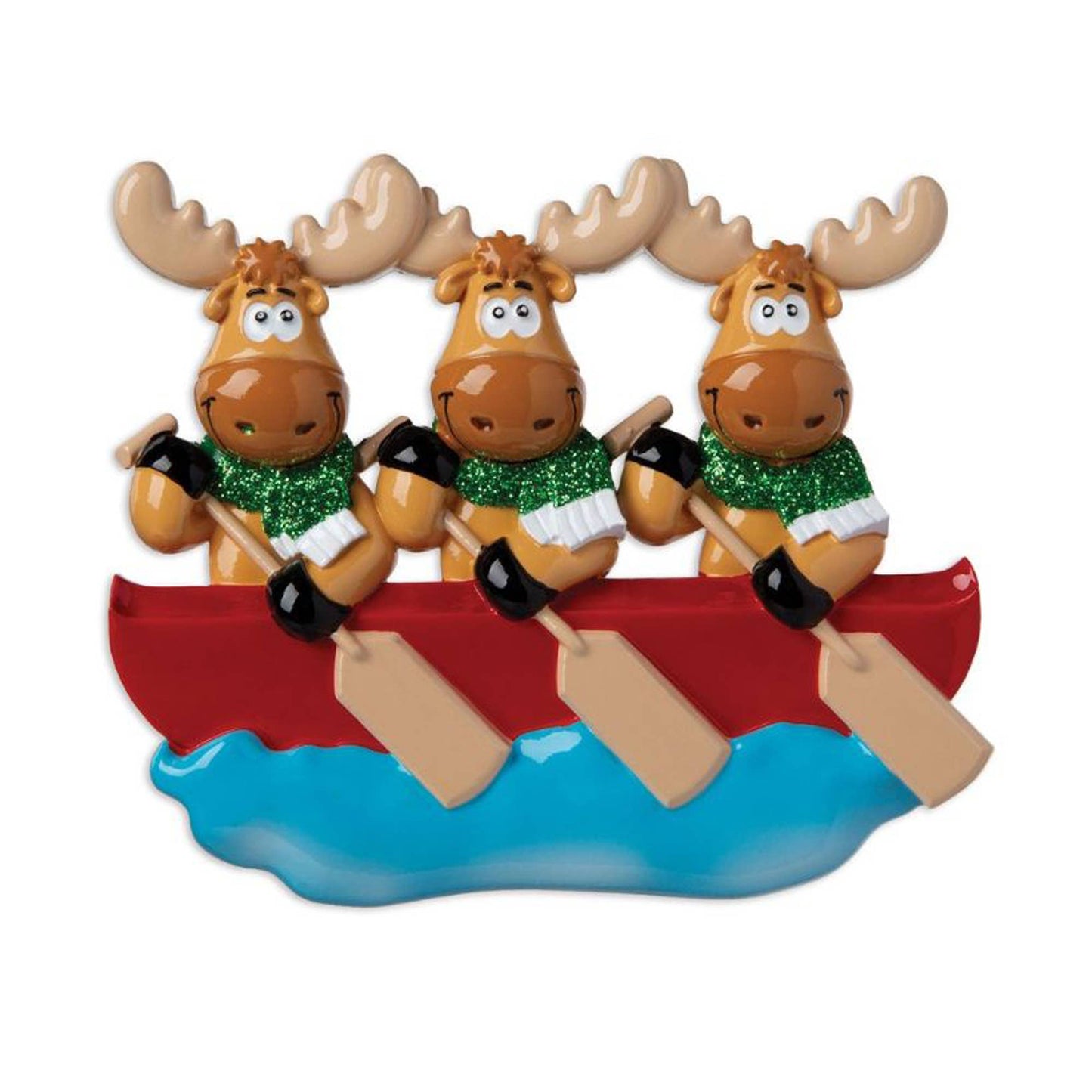 Moose Canoe Family of Three