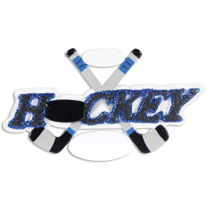 New Hockey Personalized Ornament