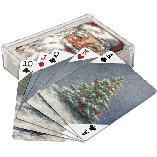 PLAYING CARDS - SANTA