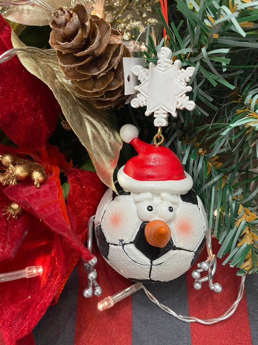 SOCCER BALL ORNAMENT "5 INCH"