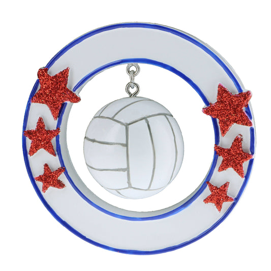 Volleyball Personalized  Ornament