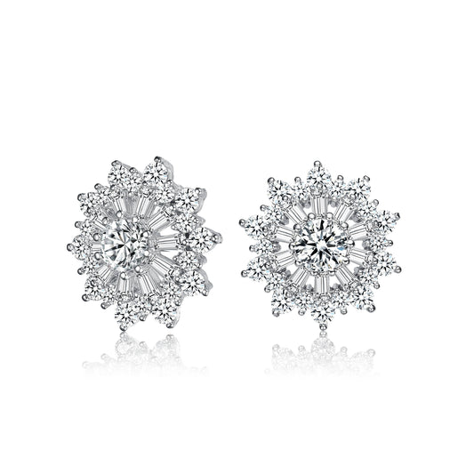 Sterling Silver  Stud Earrings