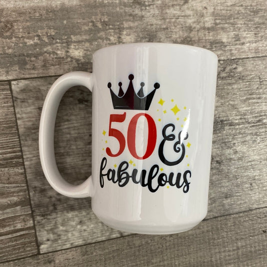 50th Birthday Mug