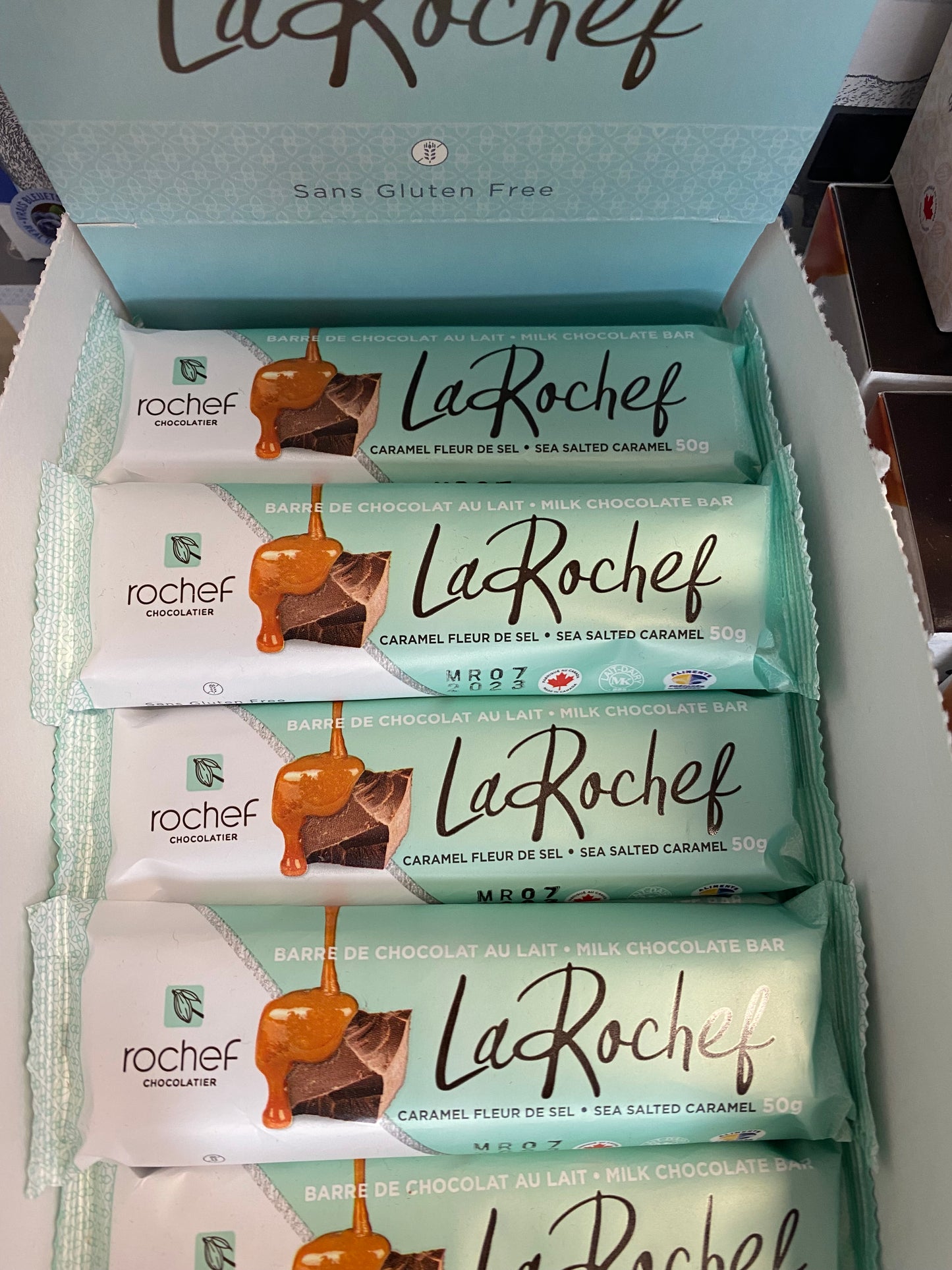 Sea Salt Caramel Milk Chocolate Bar