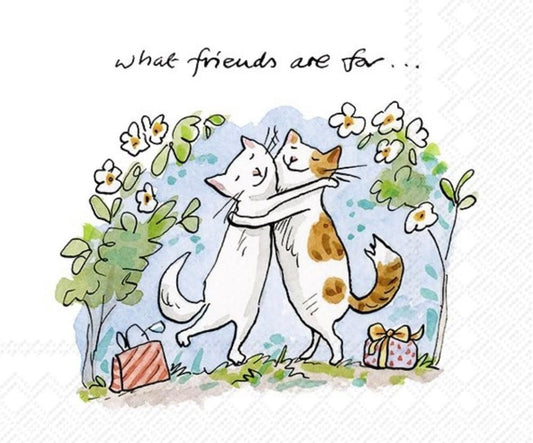 Paper Napkins, Cat Friends IHR