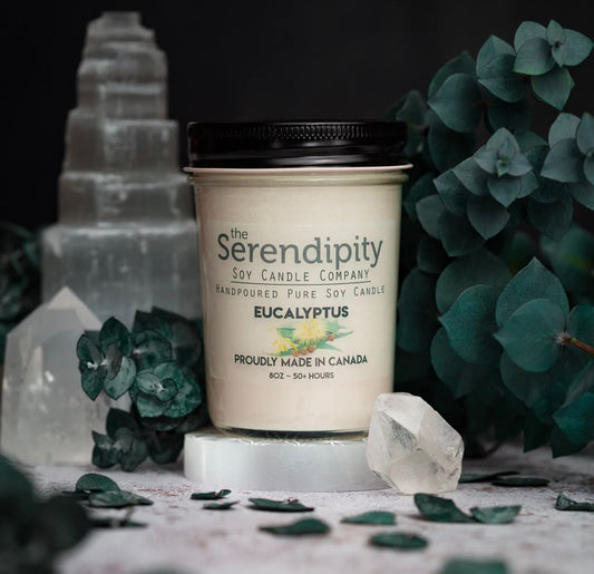 8 Ounce Eucalyptus Soy Candle