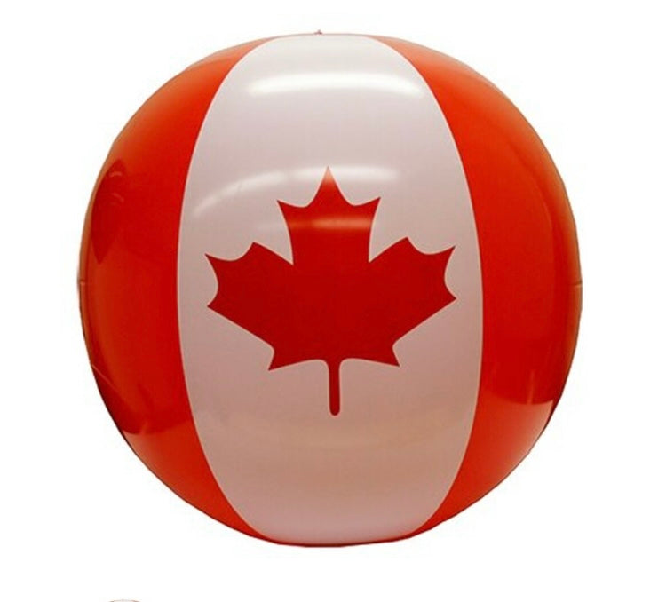 Canada Inflatable Beach Ball, 36 inch