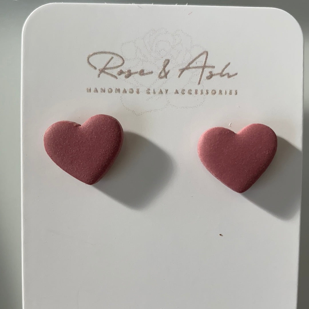 Heart Studs