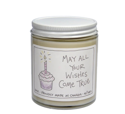 May all Your Wishes Come True, 6 Ounce Soy Candle