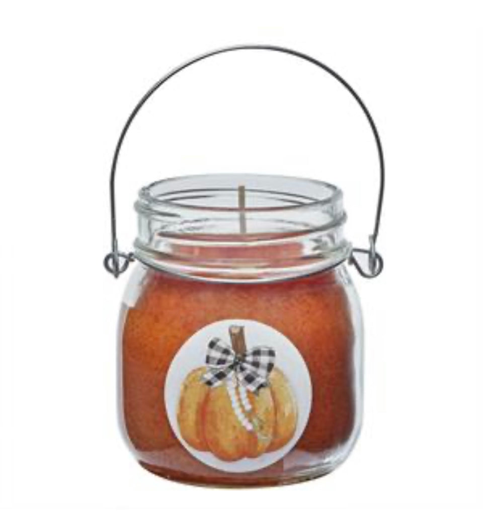 Pumpkin Jar Candle