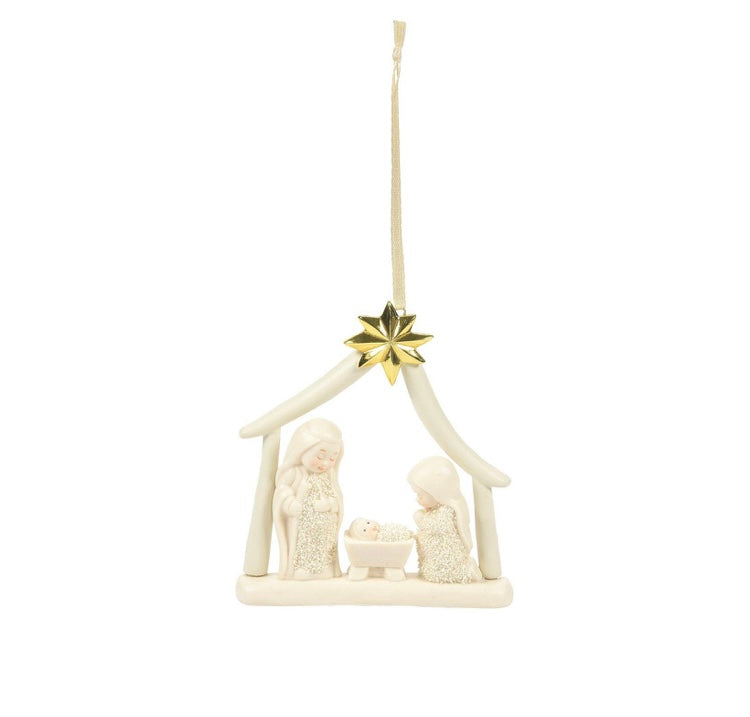 Snowbabies- Holy Family Nativity Ornament