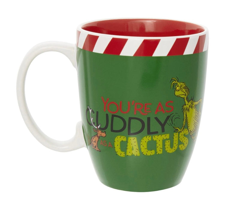 Grinch, Your as Cuddly as a Cactus Mug