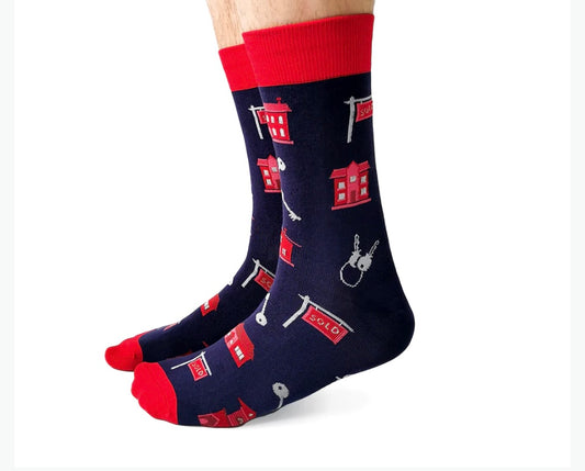 Real Estate Agent Socks