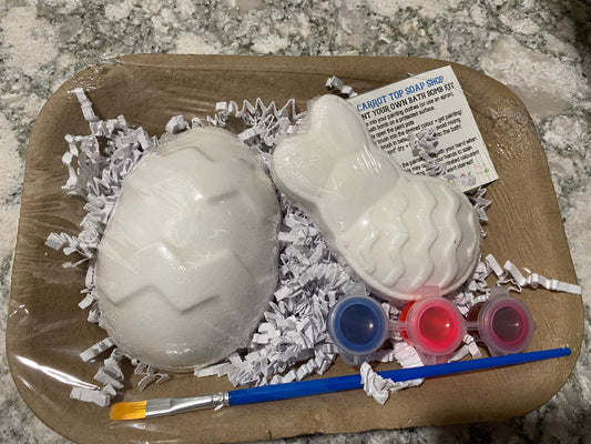 Easter, Paint Your Own Bath Bomb Kit