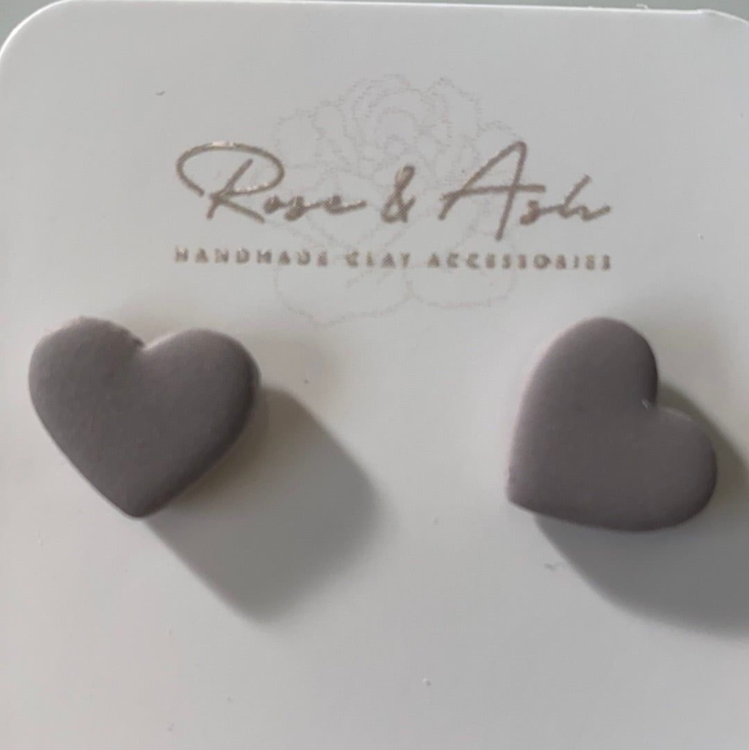 Heart Studs