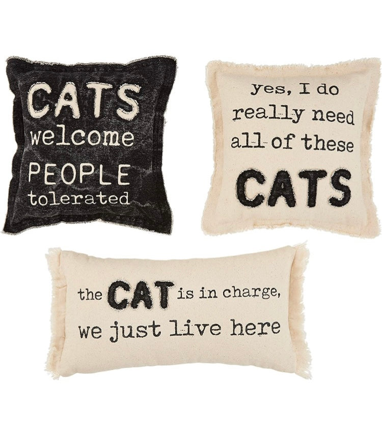 Cat Throw Pillows