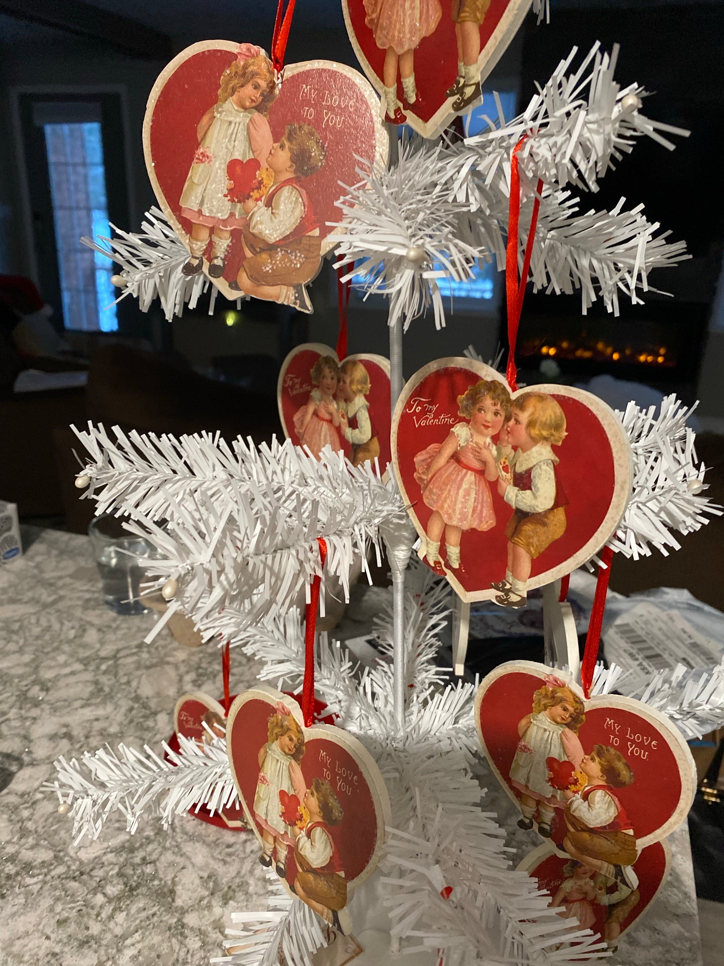 Vintage Valentine’s Ornament, Bethany Lowe Designs