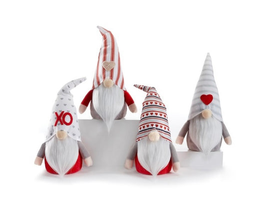 LED Fabric Gnome, 4 Assorted