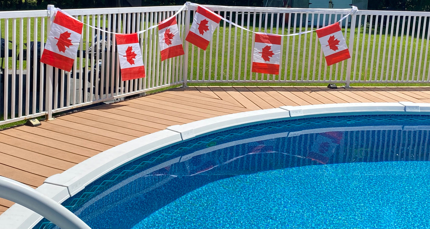 Canada Flag Pennant Banner