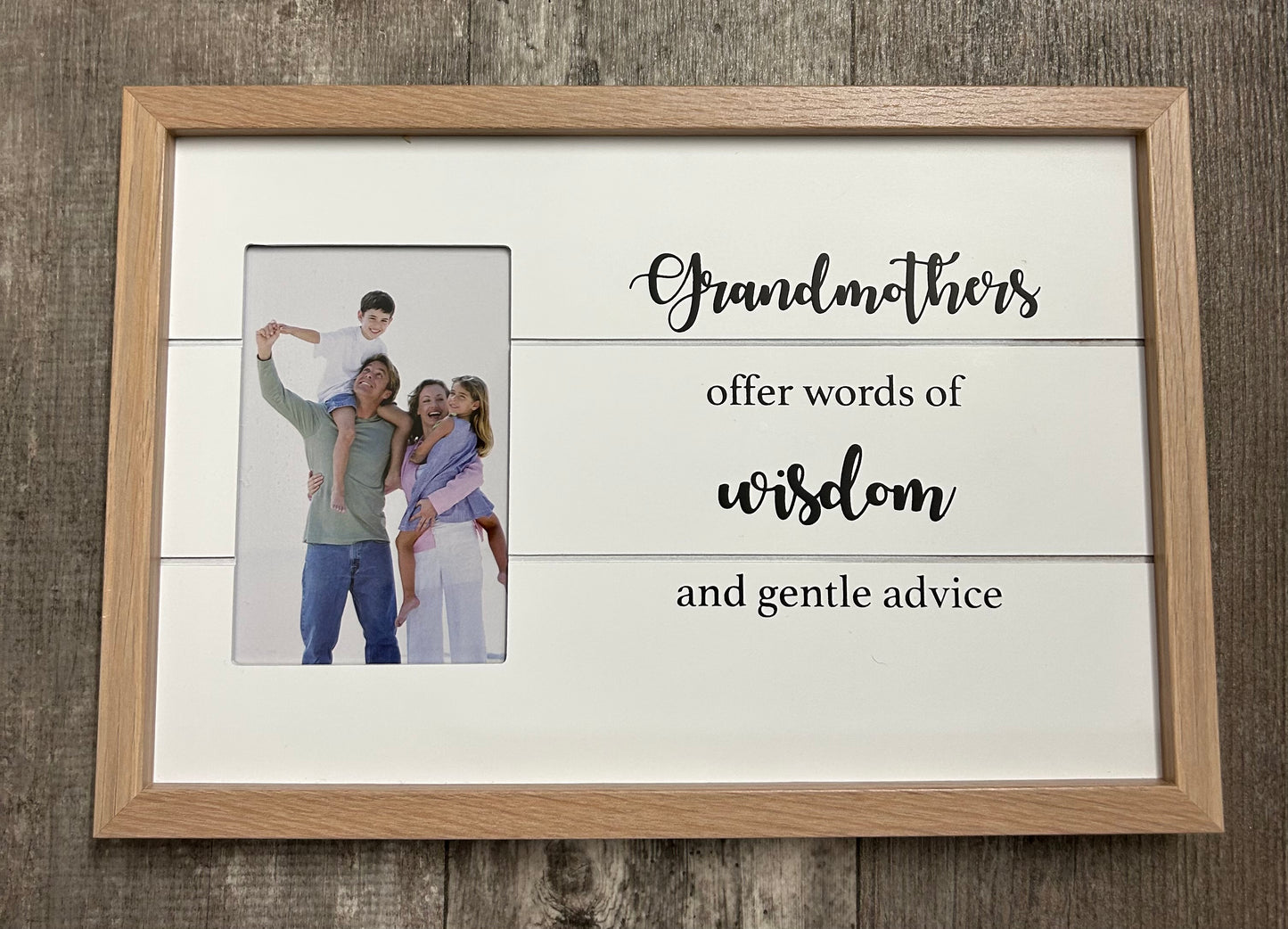 4 X 6 Picture with Sentiment for Grandmother