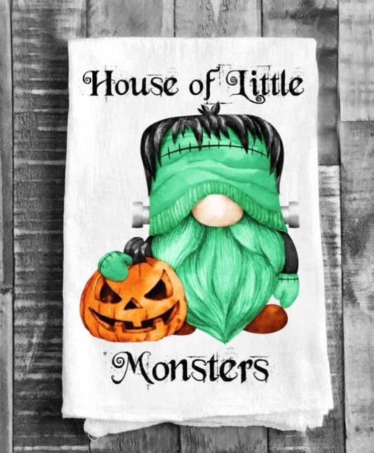 House of Monsters, Flour Sack Tea Towel
