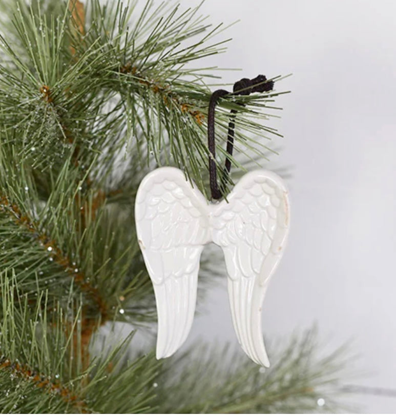 Angel Wing Ornament 3.5 Inches