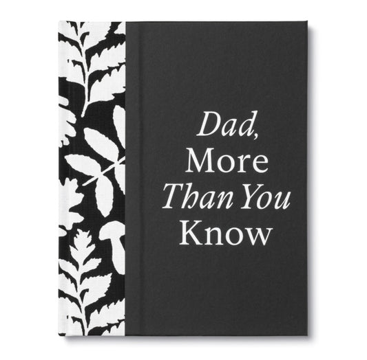 Book; Dad More Than You Know