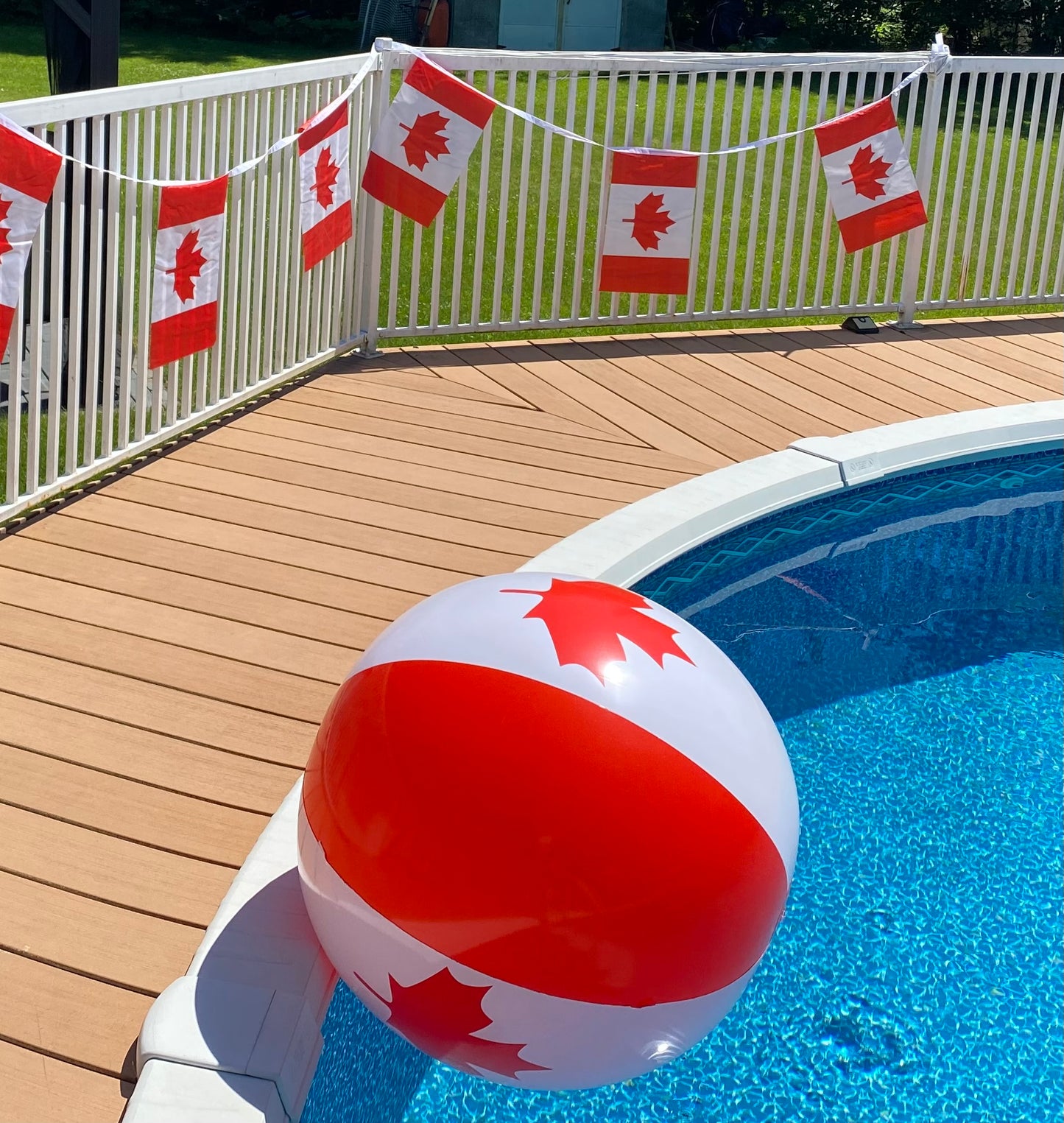 Canada Inflatable Beach Ball, 36 inch