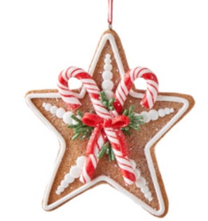 Gingerbread Ornaments, 4 Assorted
