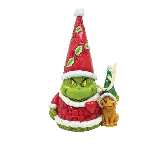 Grinch and Max Gnome Figurine by Jim Shore