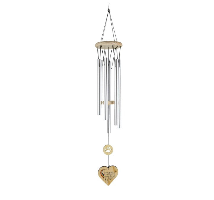 Rainbow Bridge Pet Wind Chime