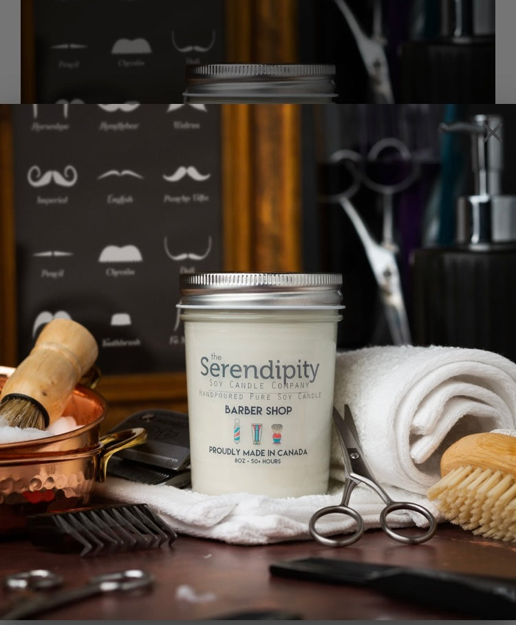 Mens Scented Soy Candle 8 ounce