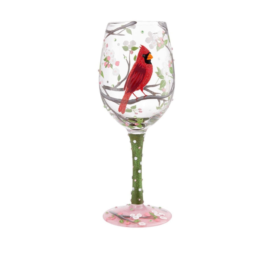 Wine Glass, Cardinal Beauty by Lolita
