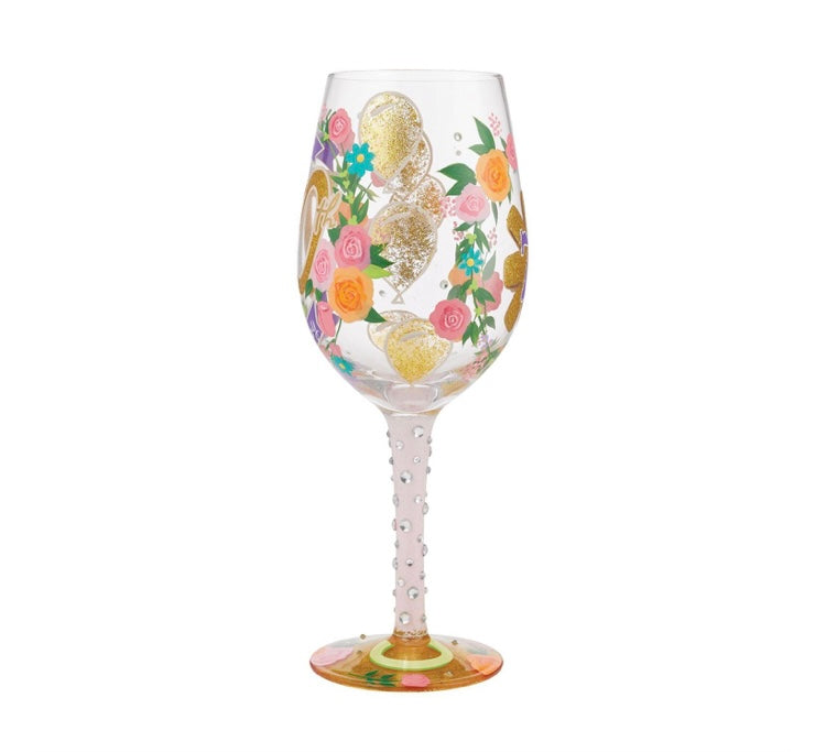 Wine Glass, Happy 70th Birthday