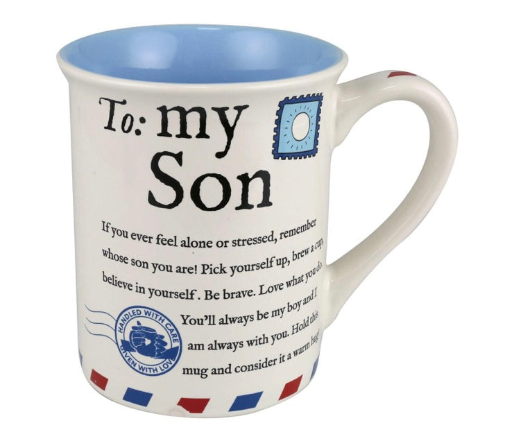 To My Son Mug, 16 Ounce