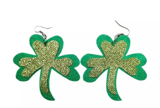 St.Patrick’s Day Felt Earrings
