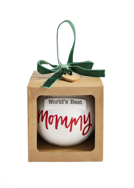 World’s Best Mommy Ornament