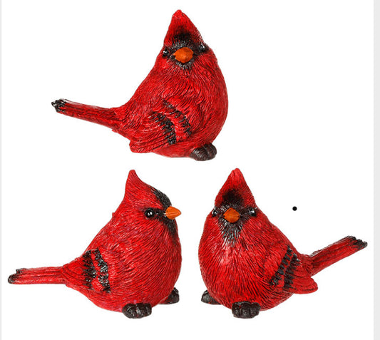 Resin Cardinal Figurine