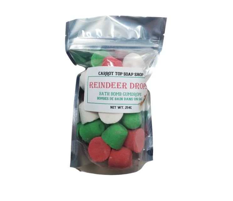 Reindeer Drops ( Bath Bomb Gum Drops)