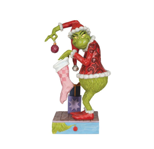 Grinch Taking The Ornaments,  by Jim Shore
