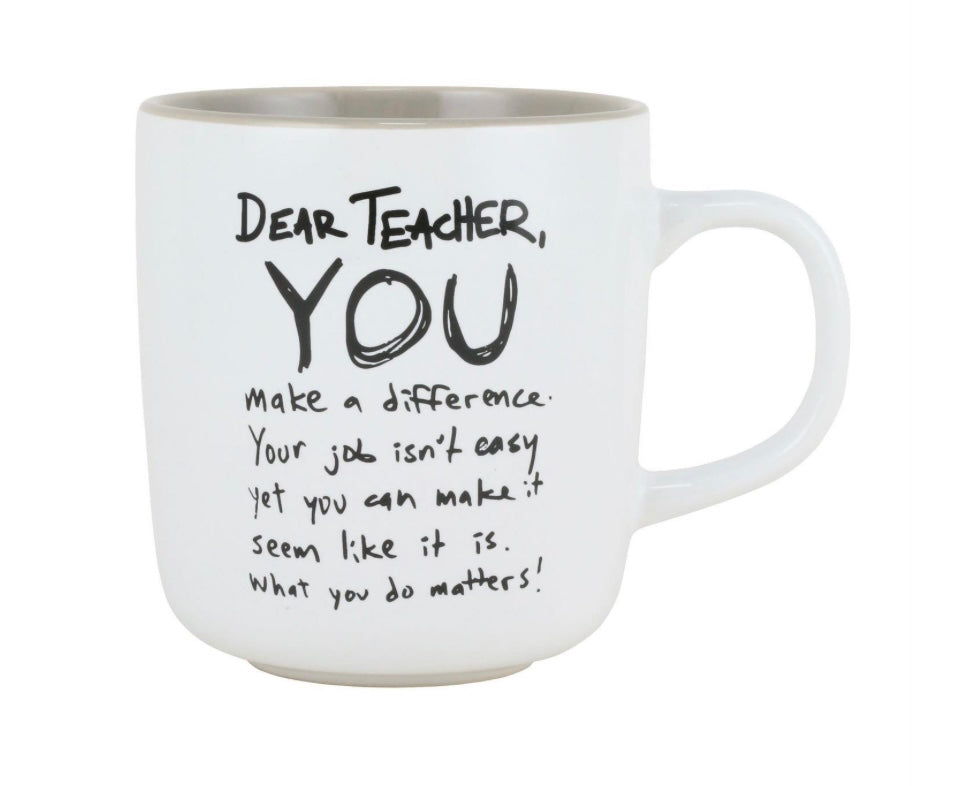 Dear Teacher Mug by Simply Mud