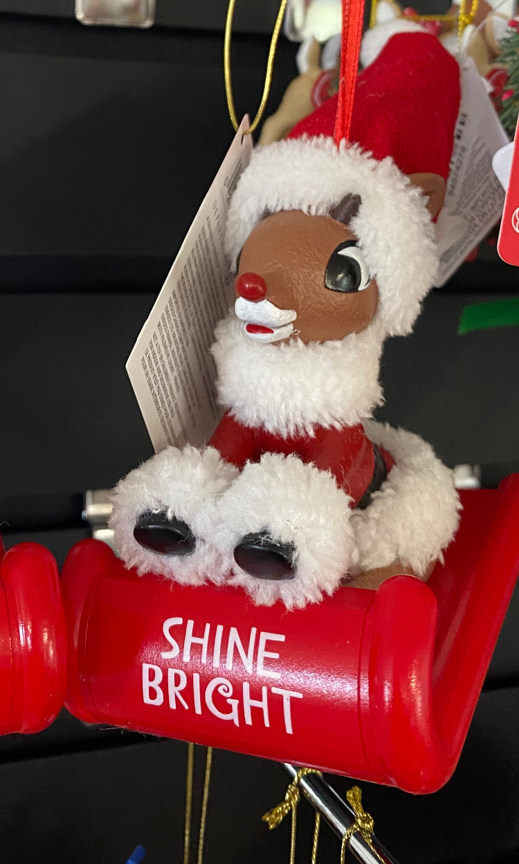 Limited Edition Rudolph Ornament, 2 Assorted