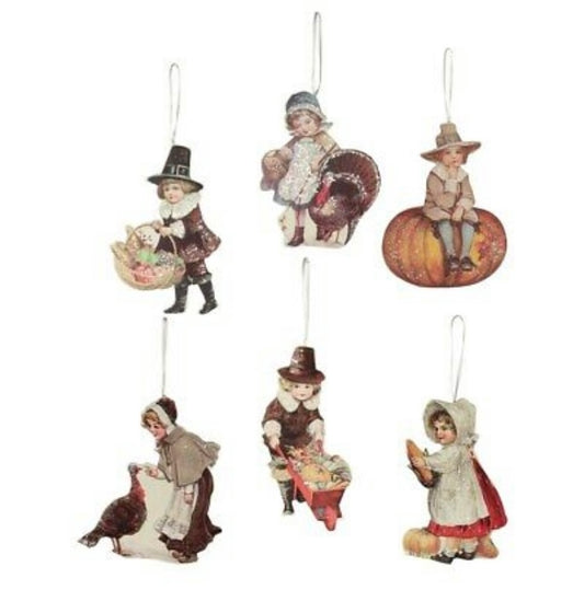 Thanksgiving Dummy Board Ornaments by Bethany Lowe