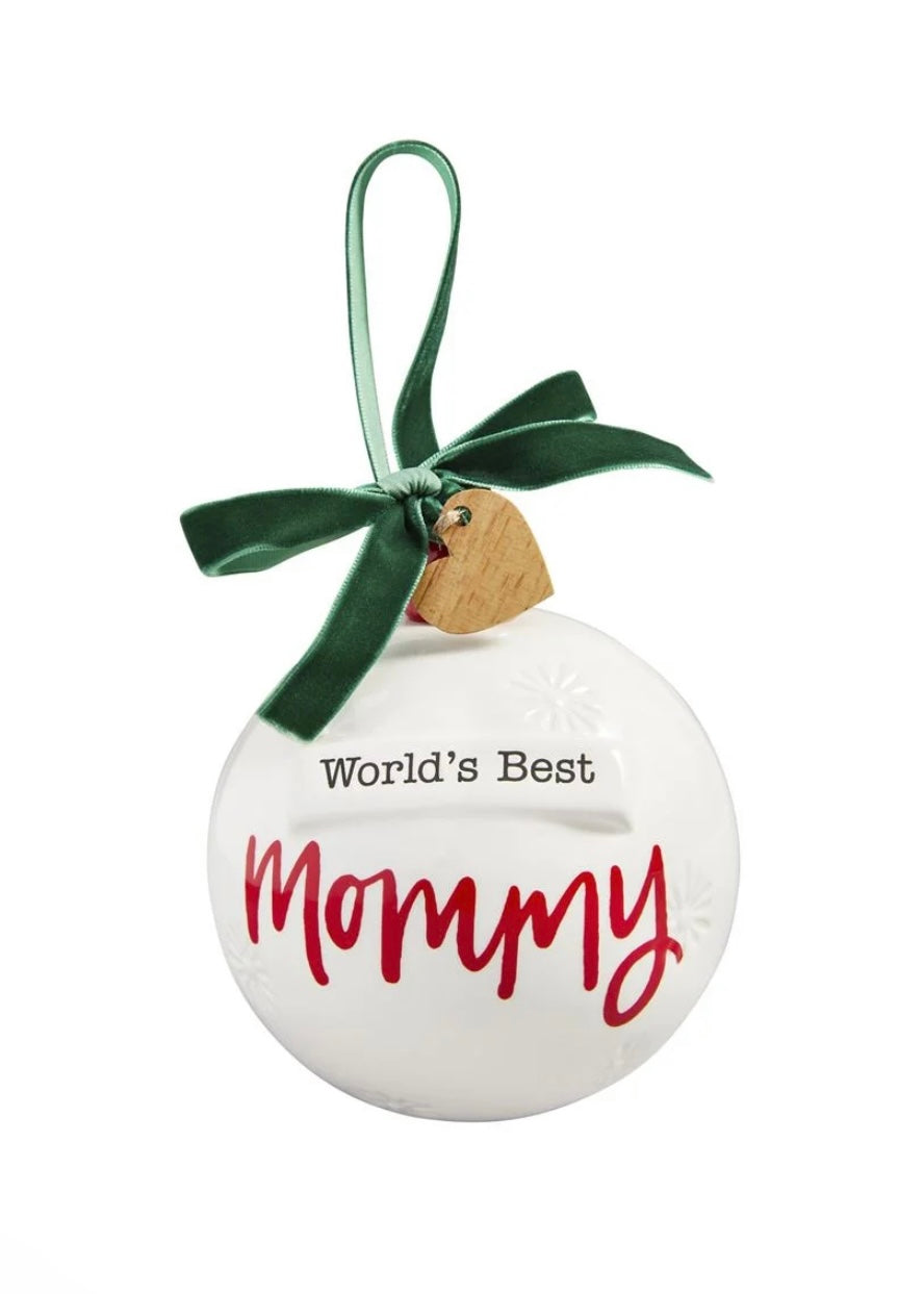 World’s Best Mommy Ornament