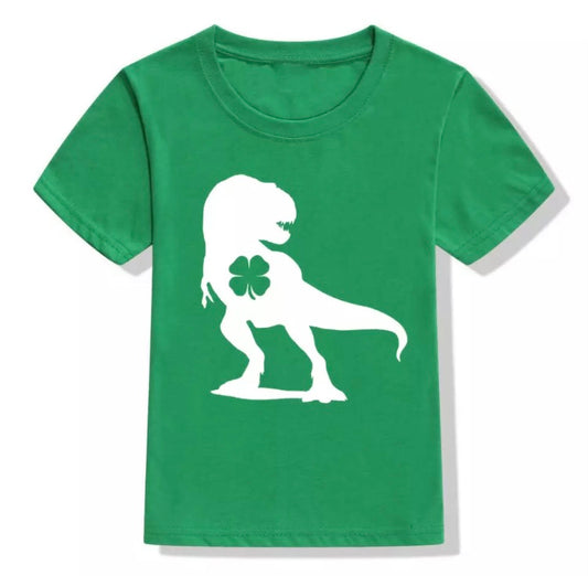 St. Children’s St. Patrick’s Day Dinosaur Shirt